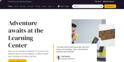 إنشاء موقع إلكتروني احترافي