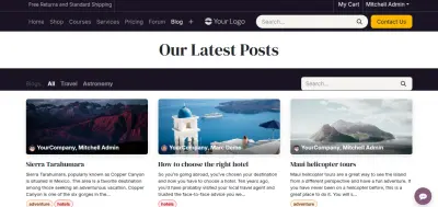 إنشاء مدونة احترافية متكاملة