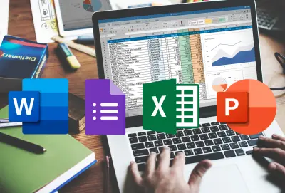 ادخال وتنسيق البيانات ببرامج Microsoft office أو Google