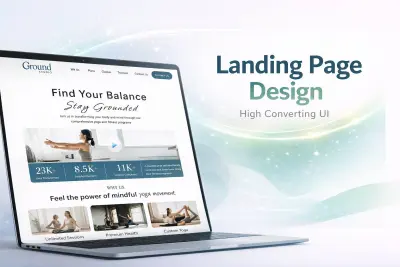 تصميم Landing Page احترافي وسهل الاستخدام لأي بيزنس