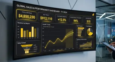 أقوم بتصميم Dashboard تفاعلي باستخدام Power BI لعرض وتحليل بياناتك بشكل احترافي وسهل الفهم.