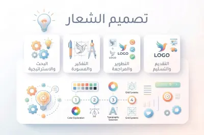تصميم شعار احترافي ومبتكر (شعار مخصص يعكس هوية مشروعك)