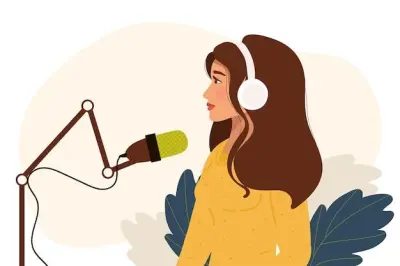 تقديم محتوى صوتي