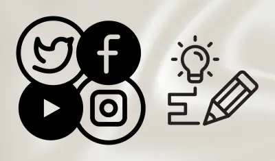 تصميم سوشيال ميديا احترافي لكل المواقع