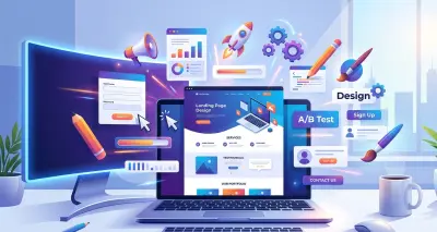 تصميم landing page احترافية متجاوبة لزيادة المبيعات