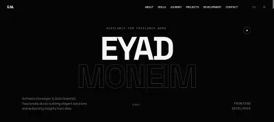 I will create a modern responsive portfolio website using HTML CSS and JavaScript