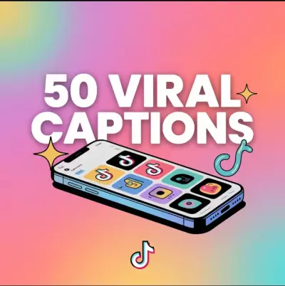 📢 سأكتب لك 50 Caption جذاب واحترافي لفيديوهات TikTok أو Reels ✨
