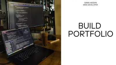 تصميم وبناء معرض أعمال (Portfolio) احترافى ومميز