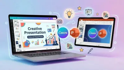 تحويل أفكارك إلى عرض تقديمي (Presentation) مبهر وعصري.