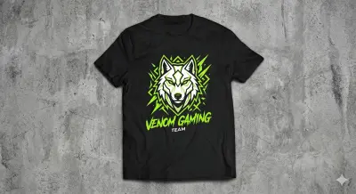 تصميم تيشرتات إبداعية متنوعة (Gaming, Romantic, Coffee & Typography)