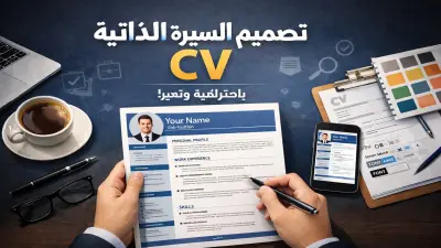 تصميم CV احترافية