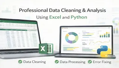 إدخال بيانات سريع ودقيق على Excel وGoogle Sheets باحترافية