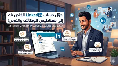 بناء وتطوير ملف شخصي احترافي على لينكدإن