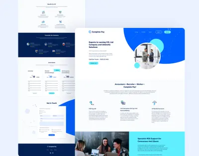 تصميم بورتفوليو احترافي تفاعلي كموقع إلكتروني باستخدام React.js و Next.js