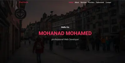 تحويل تصميم (PSD او Figma او PDF) إلى صفحة ويب