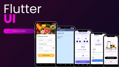 تصميم واجهة تطبيق موبايل احترافية باستخدام Flutter