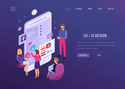 تصميم تطبيق احترافي UI/UX للجوال