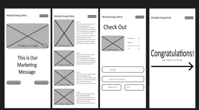 “تصميم Wireframe احترافي لتطبيقات ومواقع (UI/UX)”