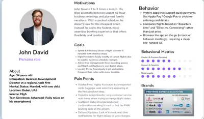 تصميم User Persona احترافية لمشروعك أو تطبيقك باستخدام Figma
