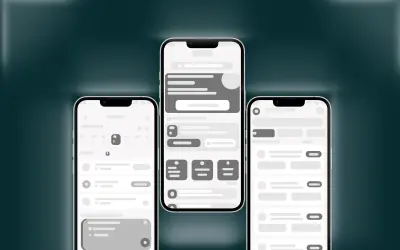 سأقوم بإنشاء Med Fidelity Wireframe بسيط ومنظم يوضح شكل وهيكل التطبيق أو الموقع قبل التصميم النهائي.