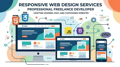 Professional & Responsive Web Design and Development (Single Page)