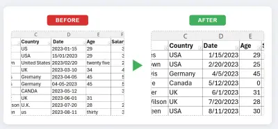 سأنظف وأجهز بياناتك في Excel أو CSV باحترافية خلال 24 ساعة