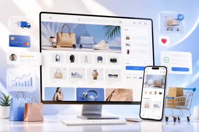 سأصمم فكرتك إلى متجر إلكتروني ( Ecommerce Store ) احترافي وعصري ومتجاوب