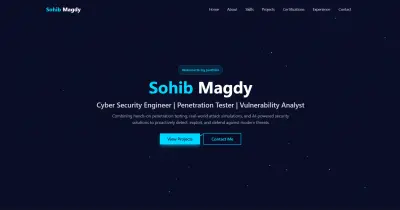 سأقوم بإنشاء وتصميم موقع Portfolio احترافي يعرض مهاراتك