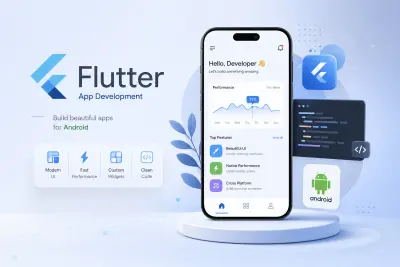 تطوير تطبيقات موبايل احترافية (Flutter & Android)