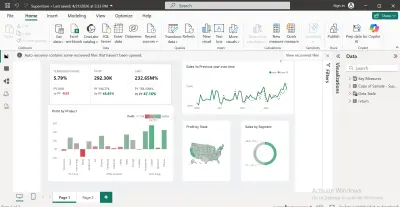 لو عندك بيانات كتير وتايه فيها، أنا هحولك الأرقام دي لـ "لوحة تحكم" (Dashboard) تفاعلية وسهلة تفهم منها كل تفصيلة في بزنسك بضغطة واحدة.