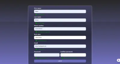 تصميم وبرمجة صفحة دخول وتسجيل (Login & Sign Up) متجاوبة لموقعك.