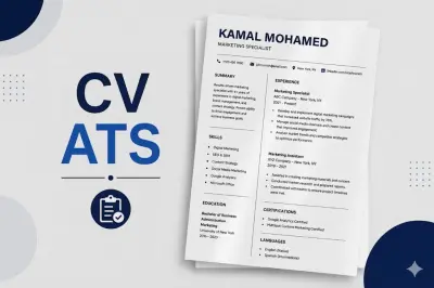 صورة العمل إنشاء CV احترافي متوافق مع أنظمة التوظيف ATS