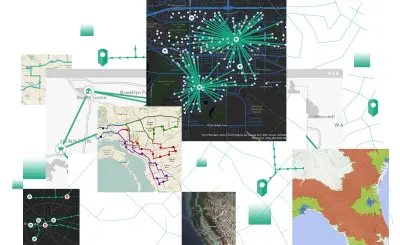 خدمة تحليل شبكة الطرق (Road Network Analysis) باستخدام GIS