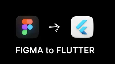 تحويل تصميم (UI) Figma او تصميم تخيلى الى كود Flutter (responsive)