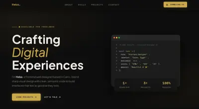 هل تحتاج إلى موقع Portfolio احترافي يعرض أعمالك ومهارتك