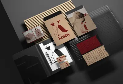تصميم هوية بصرية احترافية لعلامتك التجارية