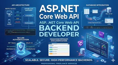 سأقوم بتطوير RESTful Web API باستخدام ASP.NET Core
