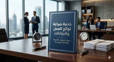 خدمة صياغة لوائح العمل والجزاءات: ركيزة الاستقرار المؤسسي