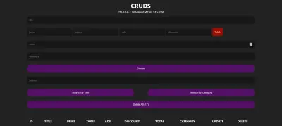 إنشاء نظام CRUD كامل (إضافة - تعديل - حذف - عرض)