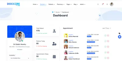 landing page