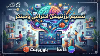 تصميم عرض تقديمي احترافي | برزنتيشن Presentation