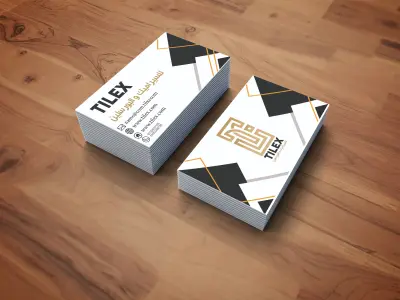 تصميم مطبوعات ورقية احترافية (كرت شخصي، ورق رسمي، أو فلاير)