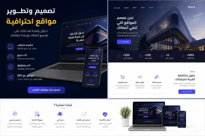 هصمملك موقع احترافي يعرض خدماتك بشكل مميز ويزود ثقة العملاء ويجيبلك شغل أكتر
