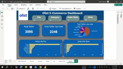 سأقوم بتحليل بياناتك باستخدام Power BI وتصميم داشبورد تفاعلي يعرض أهم المؤشرات والنتائج بشكل واضح وسهل، مع تقديم رؤى تساعدك على فهم البيانات واتخاذ قرارات أفضل