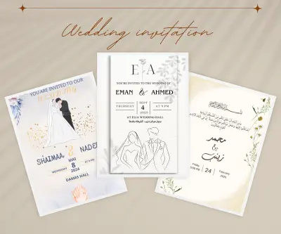 تصميم دعوات زفاف إبداعية بلمسة عصرية باستخدام Canva