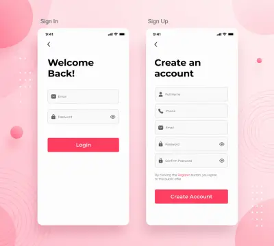 برمجة نظام تسجيل الدخول (Login / Register) في Flutter