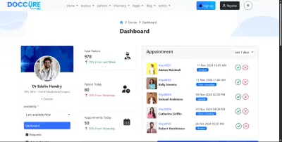 DASHBOARD DOCTORS