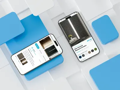Curtain Shop Mobile App UI/UX Design