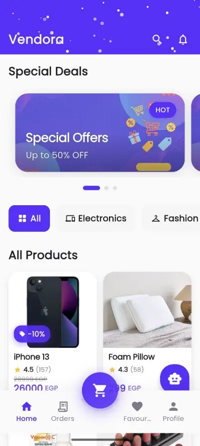 تصميم واجهة مستخدم احترافية لشاشة واحدة باستخدام Flutter