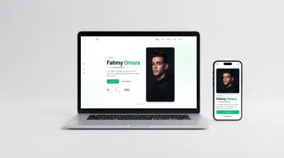 تصميم portfolio احترافي بتقنيات حديثة لعرض مهاراتك بشكل مميز